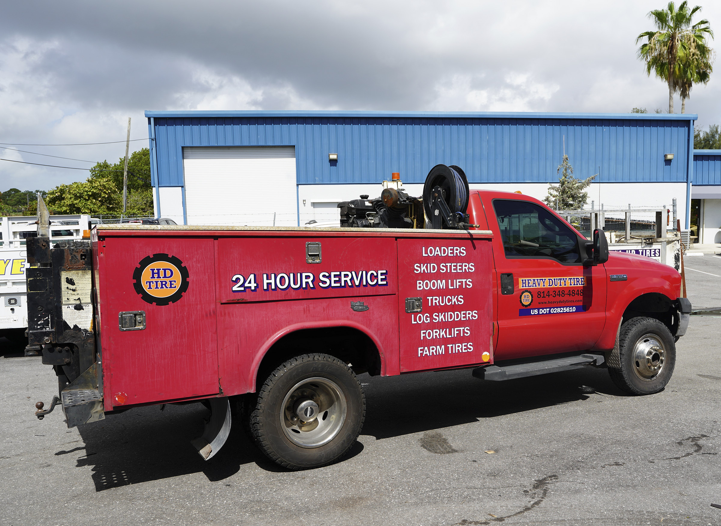 commercial truck tire repair Skees Rd