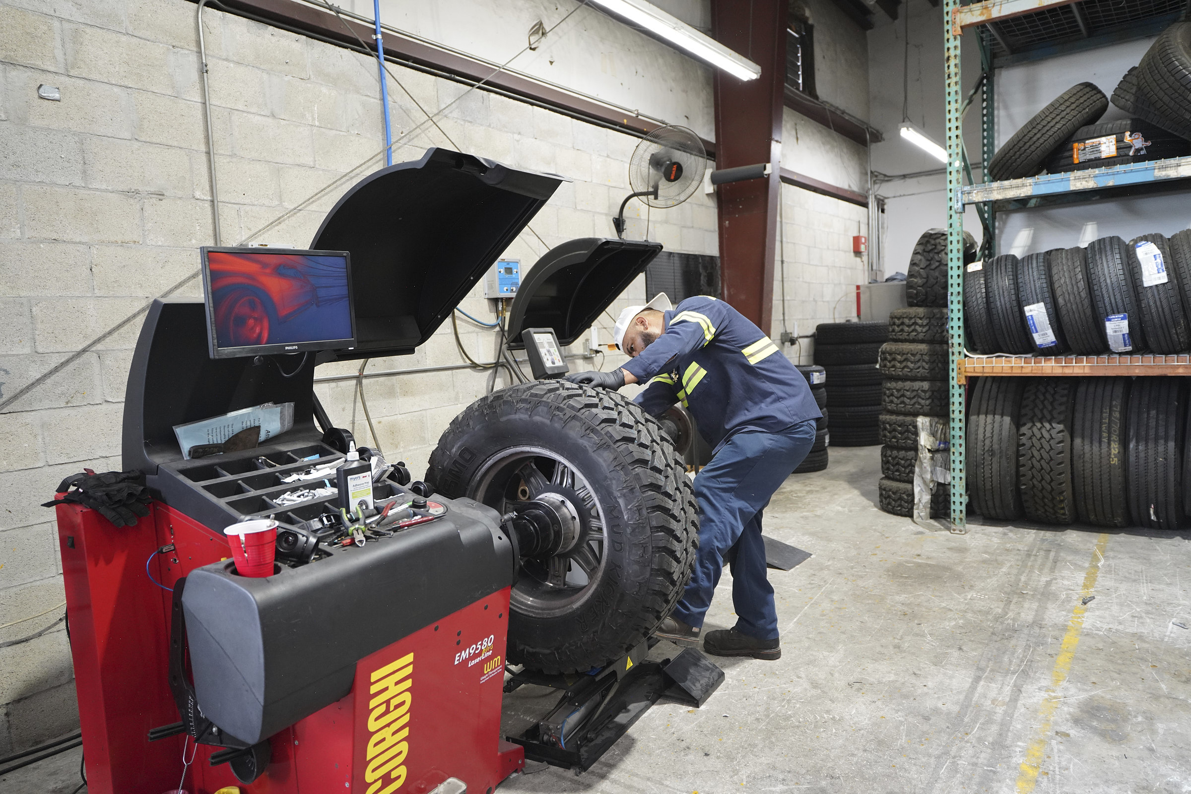 industrial tire repair service Skees Rd